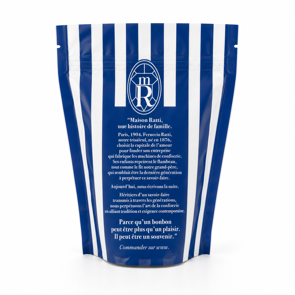Olivette citron de Maison Ratti, vue de dos