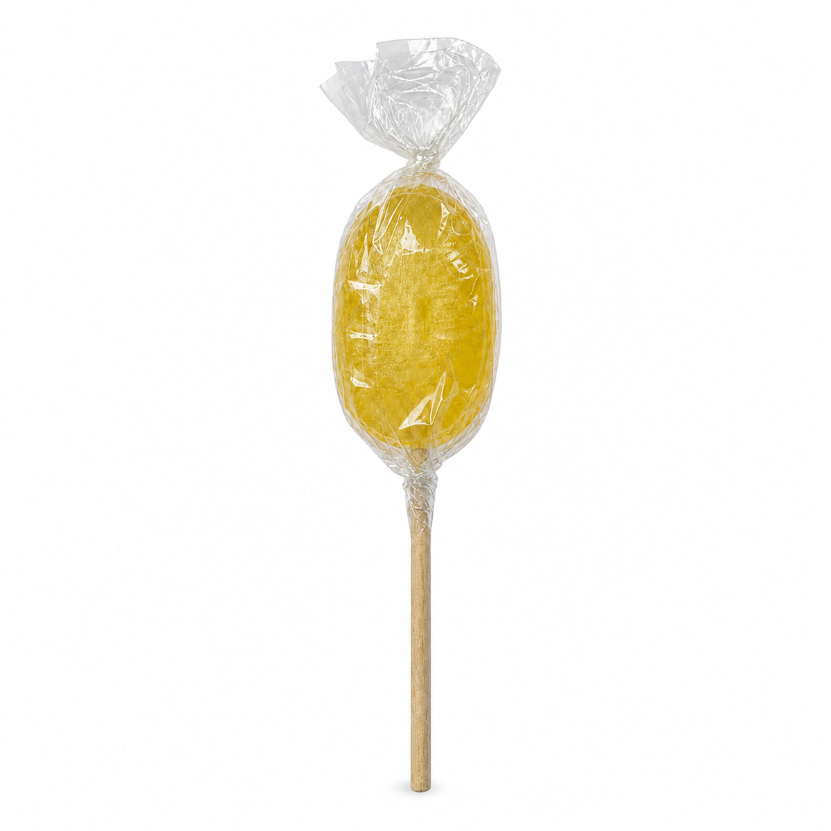 Sucette citron de Maison Ratti, vue de face