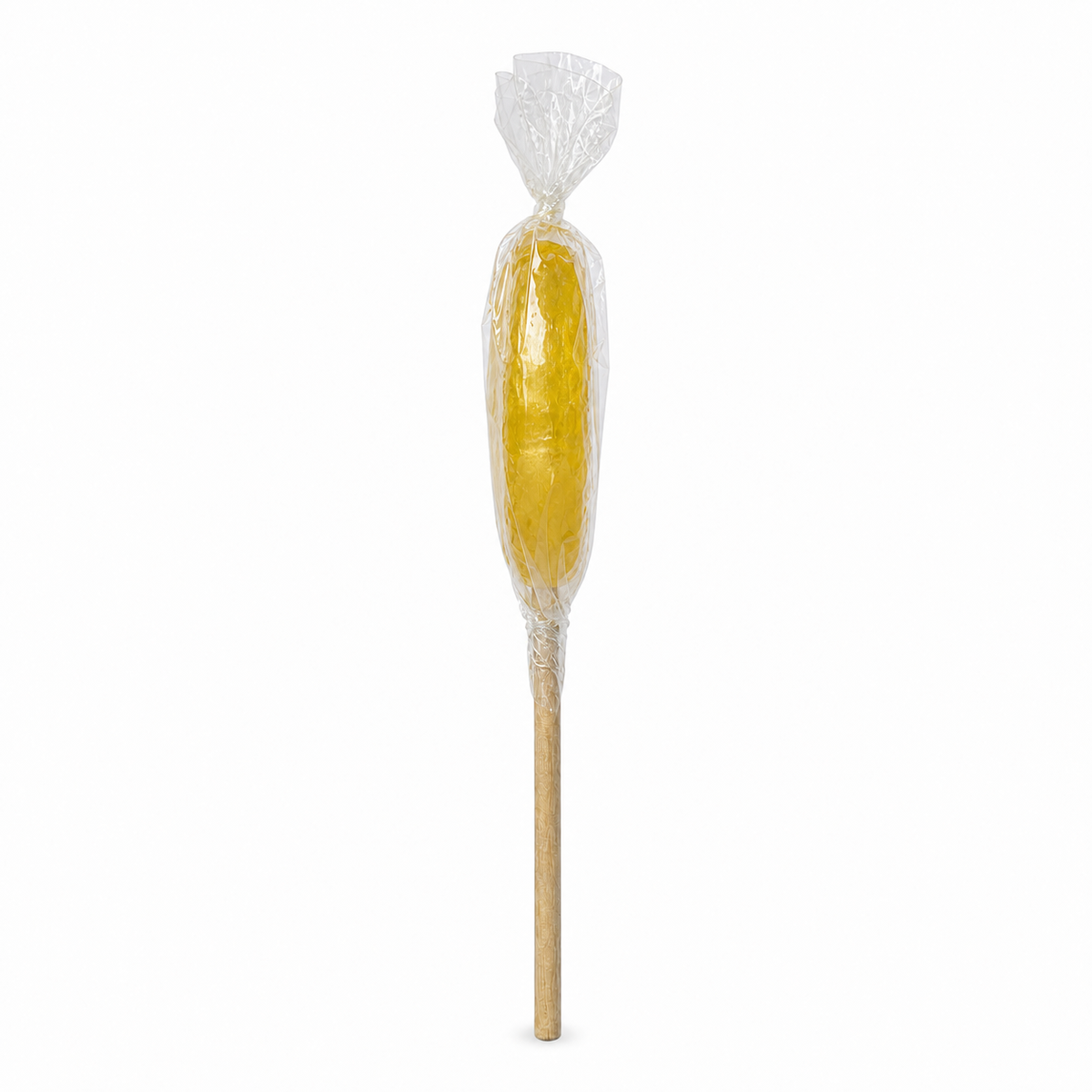 Sucette citron de Maison Ratti, vue de profil