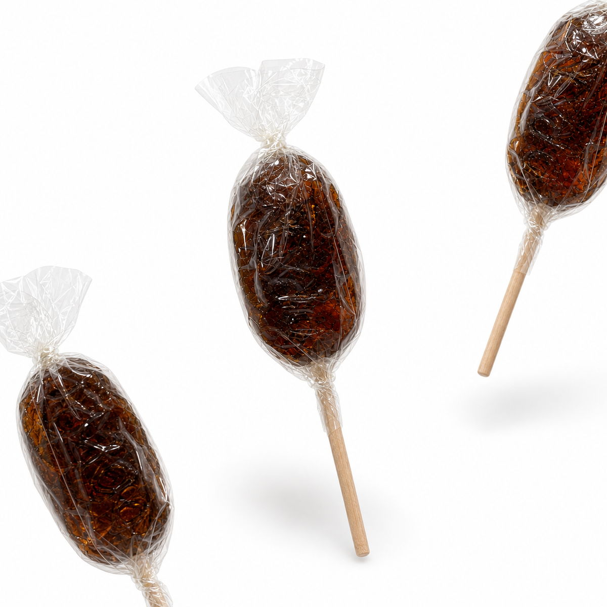 Sucette cola de Maison Ratti, sachets en scène